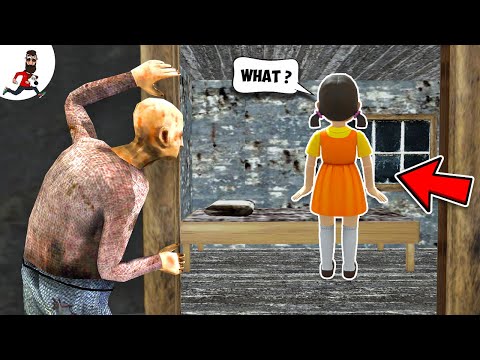 Grandpa watching Squid Game ► funny horror granny game