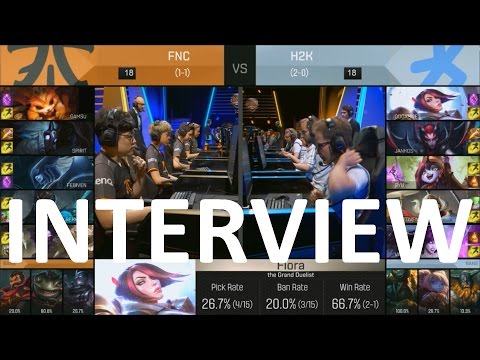 FNC vs H2K Post Game Interview
