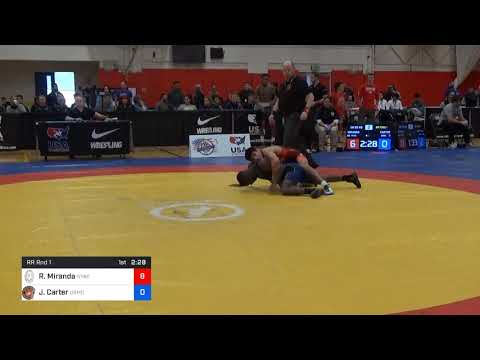 GR/GR 55 KG - RR1 - Randon Miranda (NYAC) Vs. Jemone Carter (USMC)