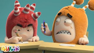 Slick's Studying Gone Silly! | 4 HOURS! | BEST Oddbods Full Episode Marathon | 2024 Funny Cartoons