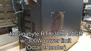 [情報] pugetsystems 4卡RTX 3090測試
