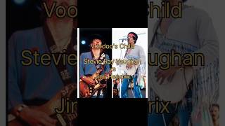 Voodoo&#39;s Child - Stevie Ray vs Jimi Hendrix #voodoo #jimihendrix #stevierayvaughan