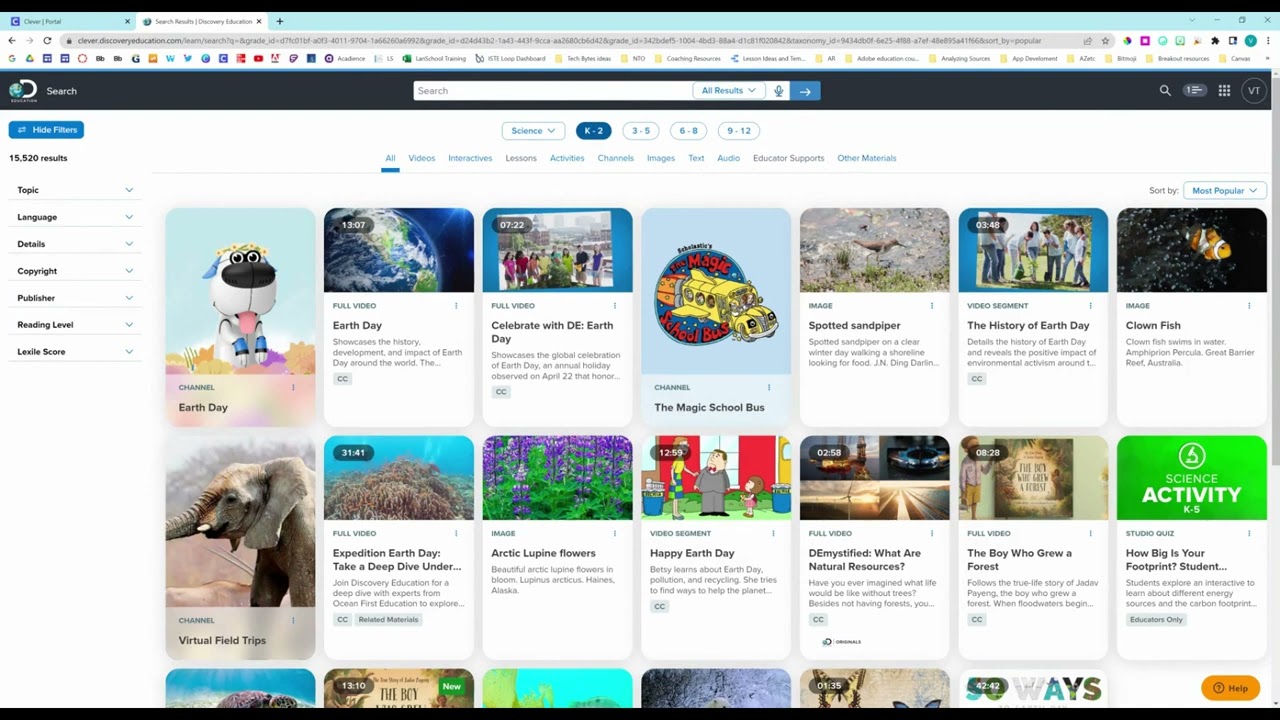 Discovery Education Walkthrough Tutorial