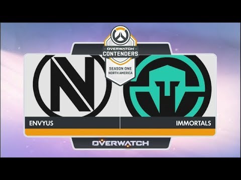 EnVyUs vs Immortals (Part 1) | OW Contenders Season One: North America