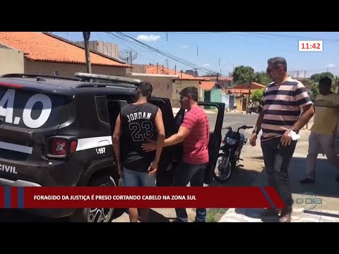 Foragido da justiça é preso cortando cabelo na zona sul 15 09 2022