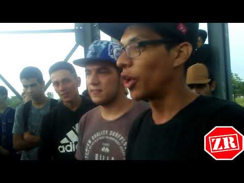 TOXICO-TALIA VS ESTAMOS HABLANDO CREW  8VOS ZONA ROJA FREESTYLE DECIMA EDICION