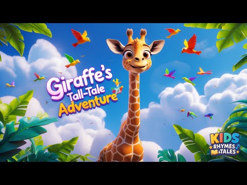 Giraffe’s Tall-Tale Adventure 🦒 | Nursery Rhymes & Kids Songs | Fun Animal Song for Children