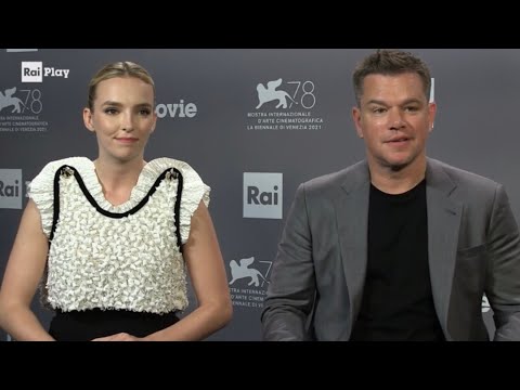 Jodie Comer & Matt Damon - The Last Duel Interview