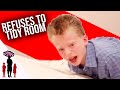 Child Learns Lesson When Made To Tidy Room Supernanny