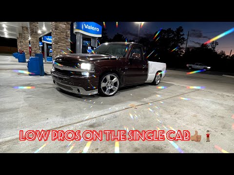 CAMMED 6.0 SINGLE CAB GETS LOW PROS | POV DRIVE {PULLS!}