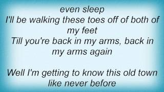 Kenny Chesney - Back In My Arms Again Lyrics