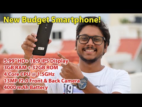 New Budget Smartphone with 18:9 Display in India...