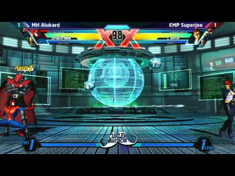 UMVC3 MH Alukard vs EMP Superjoe - Curleh Mustache 5 Stream 2
