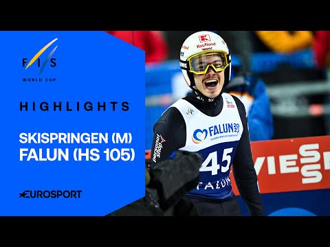 Skispringen Falun 2025 | Männer | Highlights deutsch | Normalschanze