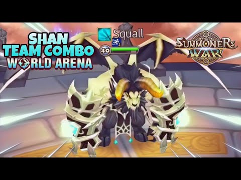 Shan Team Combo in World Arena Ep. 2 - Summoners War