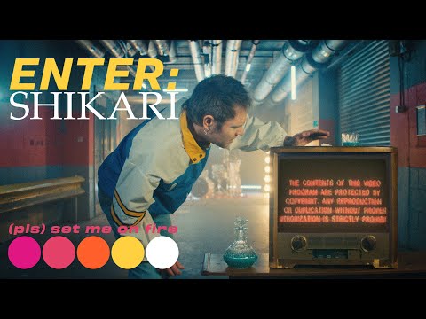Enter Shikari - (pls) set me on fire - (Official Video)