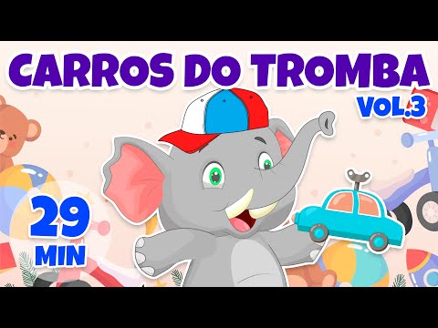 Carros do Tromba Vol. 3 - Giramille 29 min | Desenho Animado Musical
