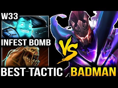 W33 Storm Spirit Infest Bomb VS Badman Spectre Dota 2