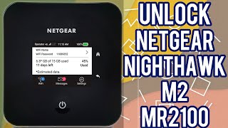 How to Unlock Netgear Nighthawk M2 Mr2100 by imei code Telstra, EE UK - Router bigunlock.com