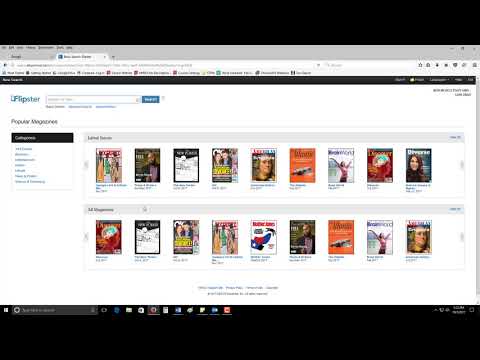 Digital Magazines Accessing Emagazines Using Flipster