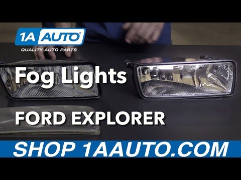 How to Replace Fog Lights 06-10 Ford Explorer
