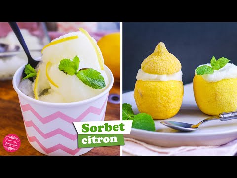 Recette Citrons givrés