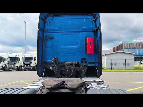Scania R530, V8  naujos padangos 315/70, double sleeper