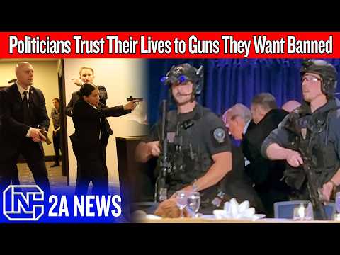 White House Dinner Shooting: They Say AR-15s Are Too Dangerous — Until They Need Them