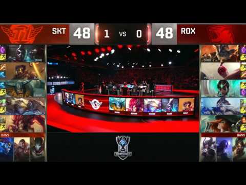SKT vs ROX - Insta Lock MF - Worlds 2016