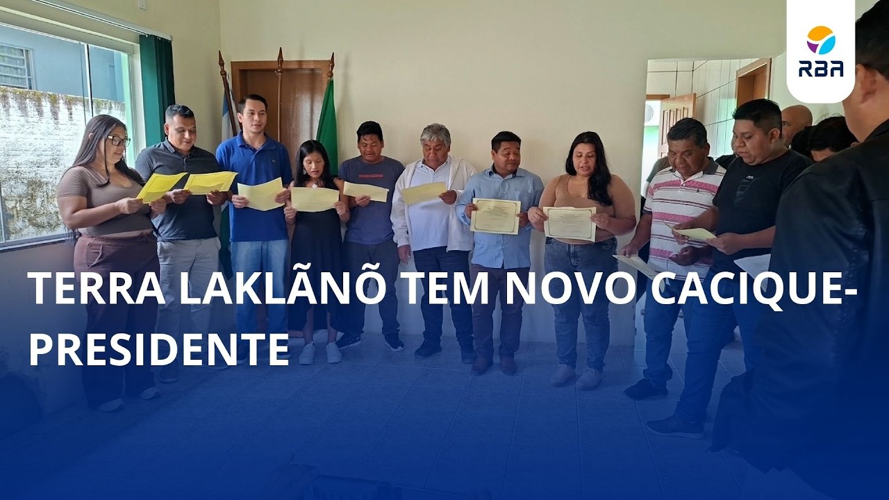 Terra Indígena Laklãnõ tem novo cacique-presidente
