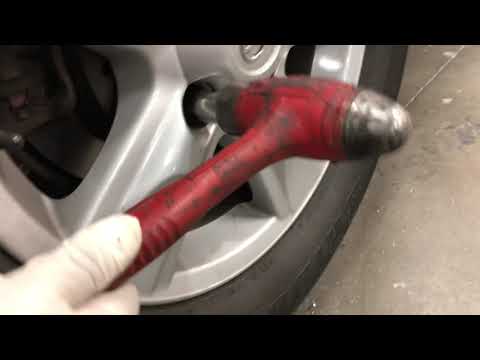 Remove a Toyota/Lexus wheel lock without wheel lock key