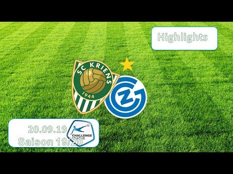 Highlights: SC Kriens vs Grasshopper Club Zürich (20.19.19)