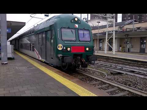 E464 063 XMPR+6 2 piani Trenord - Monza - 24/11/2016