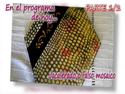 Jacarelado o falso mosaico parte 1/3Jacarelado o falso mosaico parte 1/3