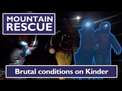 93. Brutal conditions on Kinder Scout