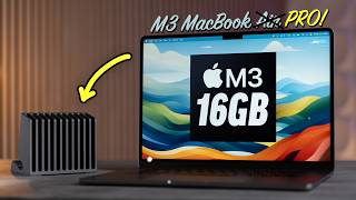 Making my M3 MacBook Air FASTER than M3 14 Pro!