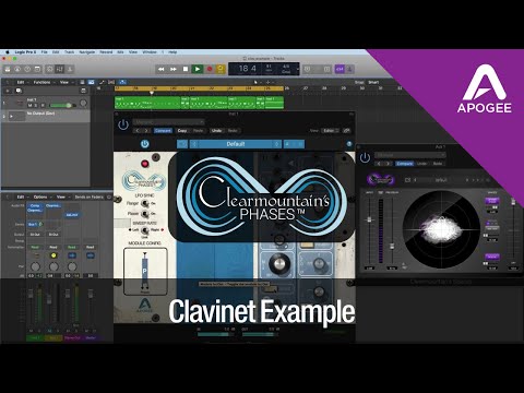 Clearmountain's Phases Plugin by Apogee - Clavinet Example