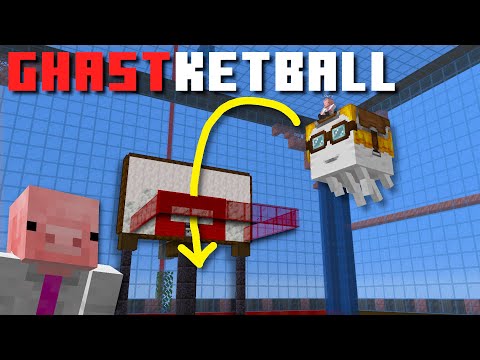 Forcing Happy Ghasts to play Basketball