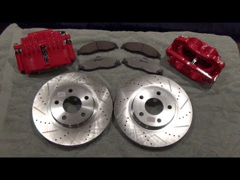 Rock Auto Power Stop Extreme Street Warrior Z26 Performance Brake kit - Box Opening