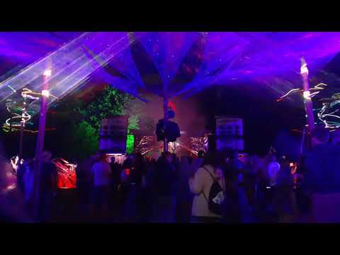 Summer Contrast Festival 2020 Main Stage lasers timelapse