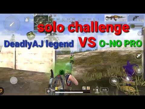 solo challenge Deadly AJ  VS  O-NO  || #KGFABBASYT || hopeless land