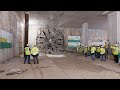 Breakthrough La Stația Aeroport Băneasa Magistrala M6 De Metrou București 18 08 2025