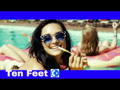 Curio feat. Lucy - Ten Feet - Daxten Remix - Lyrics - music video by ChillSelector