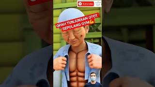 Download lagu satu keluarga mendadak punya otot💪 #kakros #opah #upin #ipin #shortsfeed #trending mp3