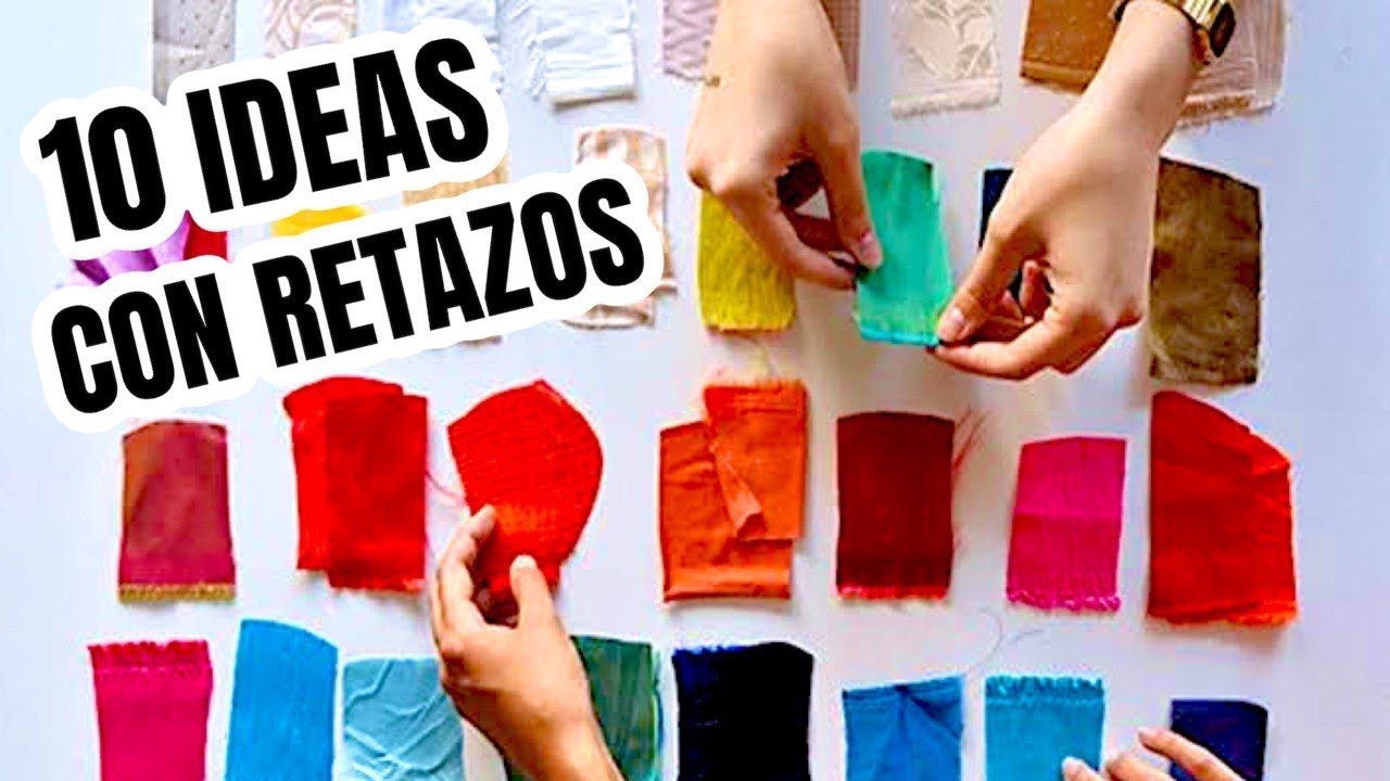 Watch 10 MANUALIDADES FÁCILES DE COSTURA CON RETAZOS DE TELA | COSER PARA VENDER Now 10 MANUALIDADES FÁCILES DE COSTURA CON RETAZOS DE TELA | COSER PARA VENDER