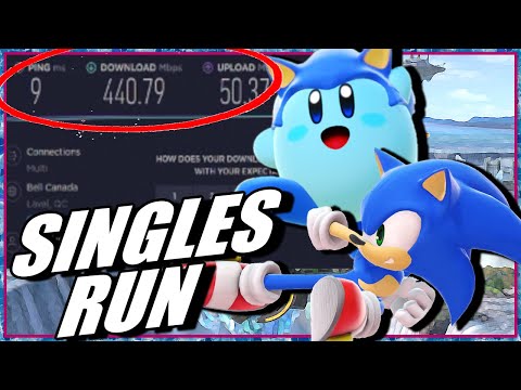 the FASTEST Internet Speed in ONLINE SMASH ULTIMATE at GSG PR S2 #4 - Bracket Run
