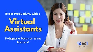 Maximize Your Time with 021-Solutions | Virtual Assistant Services