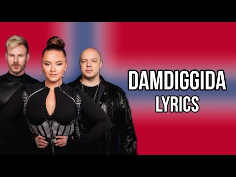 KEiiNO - Damdiggida | Lyrics Version (Tekst) | Melodi Grand Prix 2024 🇳🇴