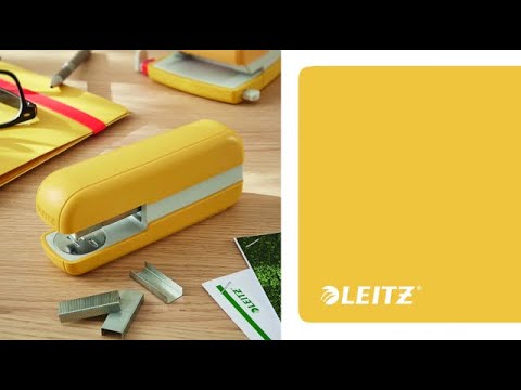 Een Nietmachine Leitz Cosy 30 vel 24/6 fluweel geel koop je bij Van Leeuwen Boeken- en kantoorartikelen