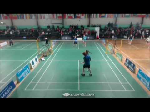 Irish U17 NC 2013 - XD - 1/4 Finals - Ryan Getty / Rachael Darragh v Matthew Lightbody / Moya Ryan